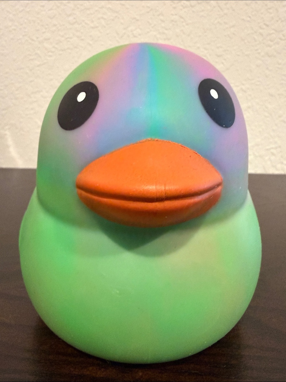 Sunny Days Jumbo Squeezy Ducks - Tie Dye Green